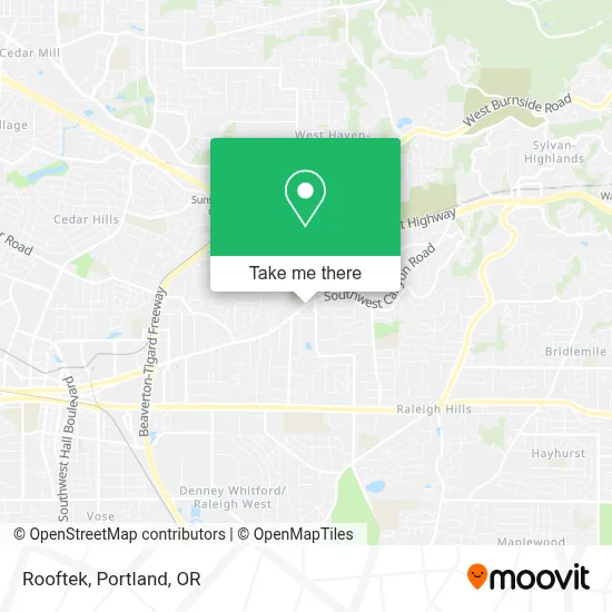 Rooftek map