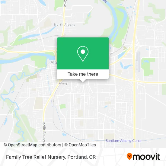 Family Tree Relief Nursery map