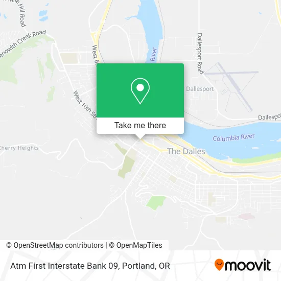 Atm First Interstate Bank 09 map