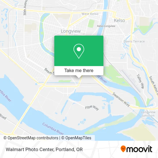 Walmart Photo Center map
