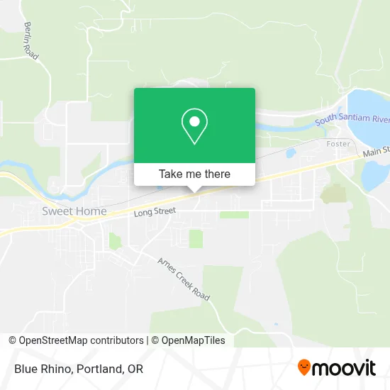 Blue Rhino map
