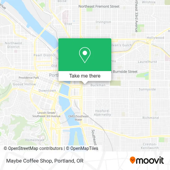 Maybe Coffee Shop map