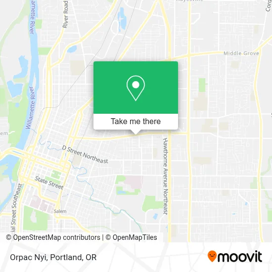 Orpac Nyi map