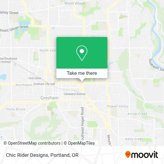 Chic Rider Designs map