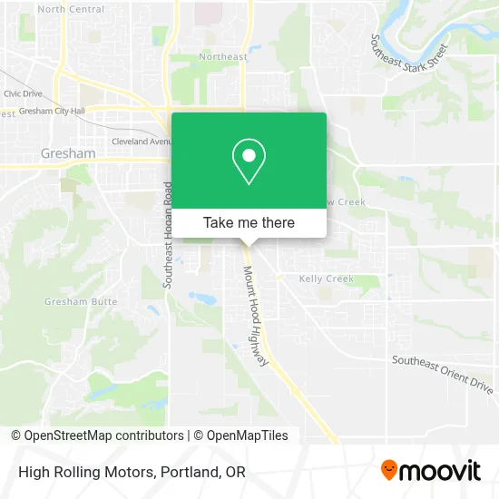 High Rolling Motors map