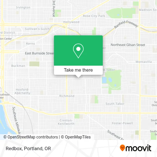 Redbox map