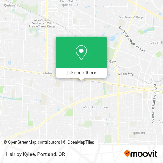 Hair by Kylee map
