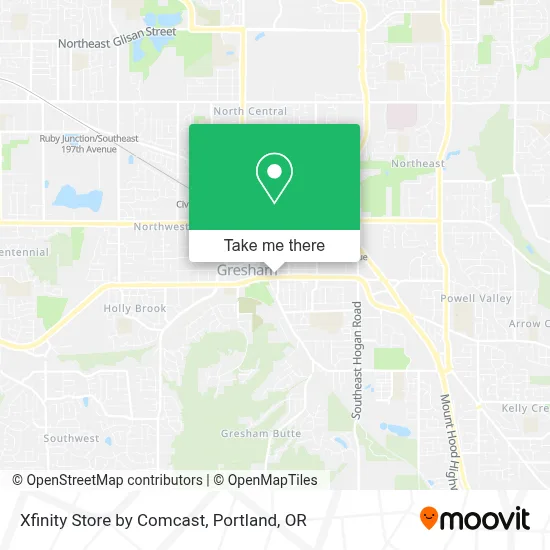 Xfinity Store by Comcast map