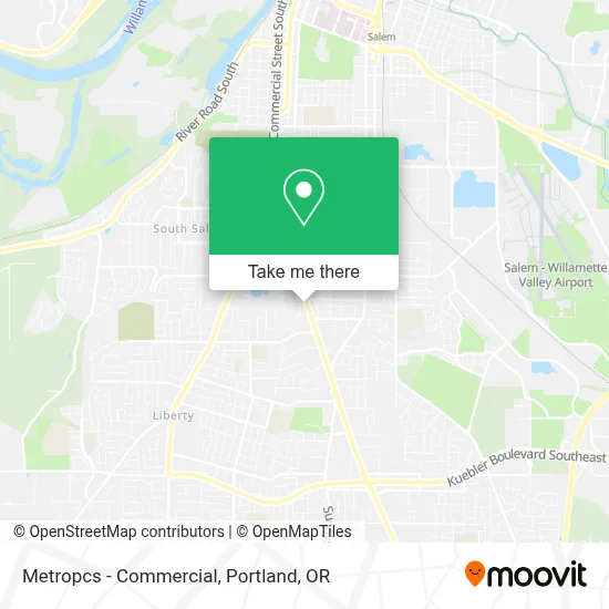 Metropcs - Commercial map