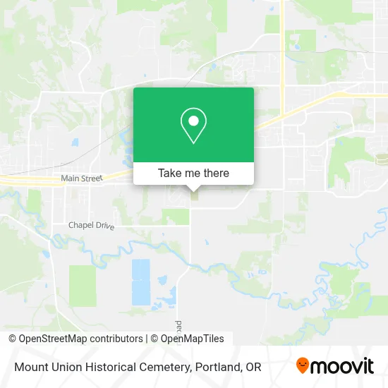 Mount Union Historical Cemetery map