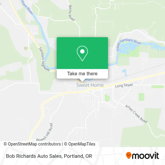 Bob Richards Auto Sales map