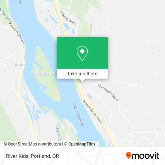 River Kids map