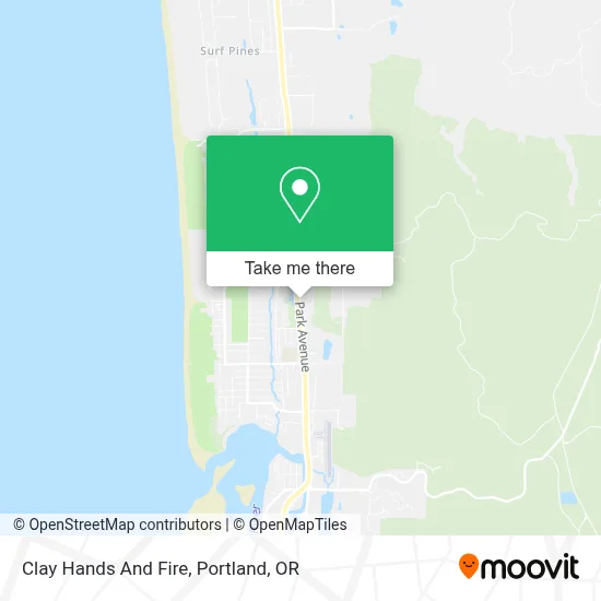 Clay Hands And Fire map