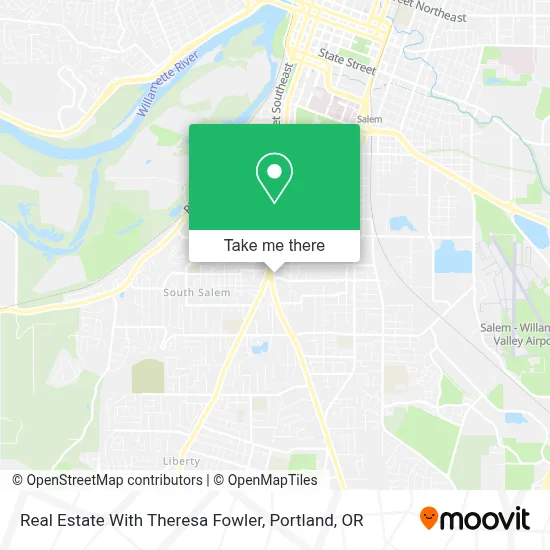 Real Estate With Theresa Fowler map