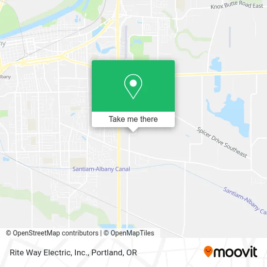 Rite Way Electric, Inc. map