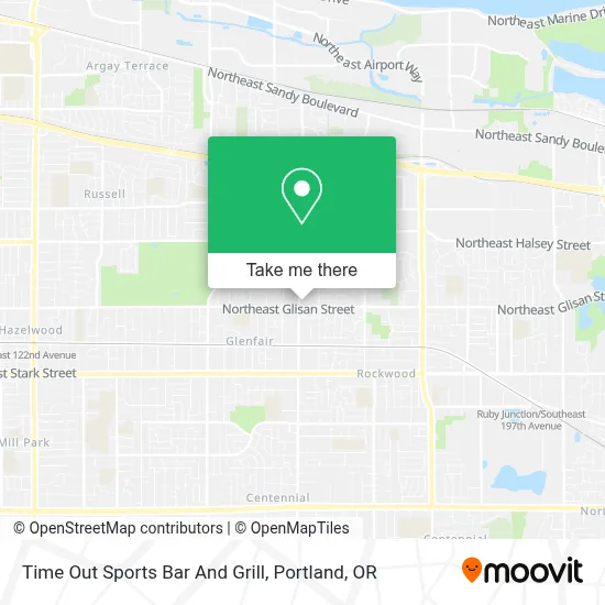 Time Out Sports Bar And Grill map