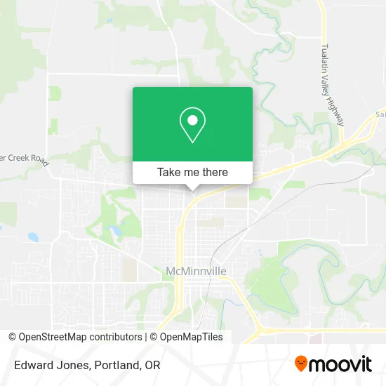 Edward Jones map