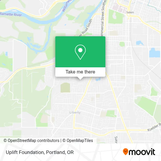Uplift Foundation map