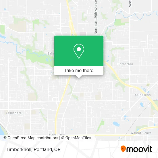 Timberknoll map