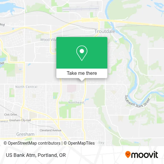 US Bank Atm map