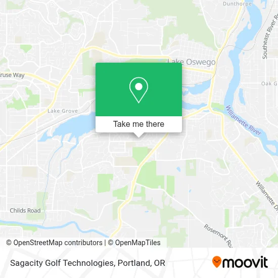Sagacity Golf Technologies map