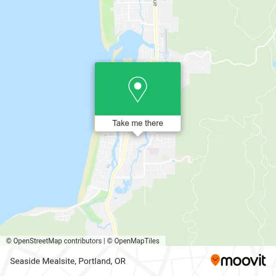 Seaside Mealsite map