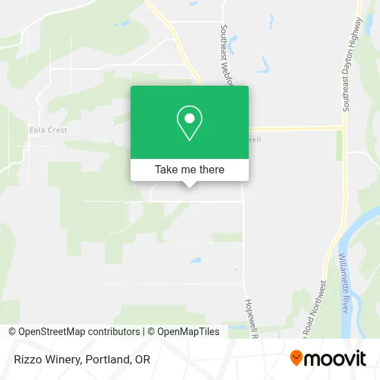 Rizzo Winery map