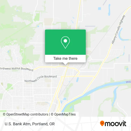 U.S. Bank Atm map
