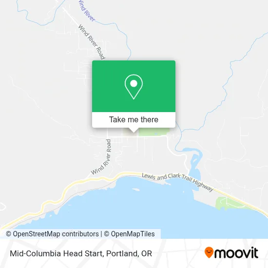 Mid-Columbia Head Start map