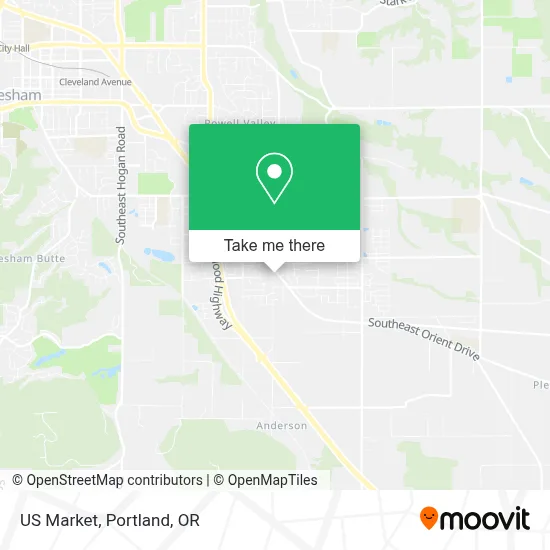 US Market map