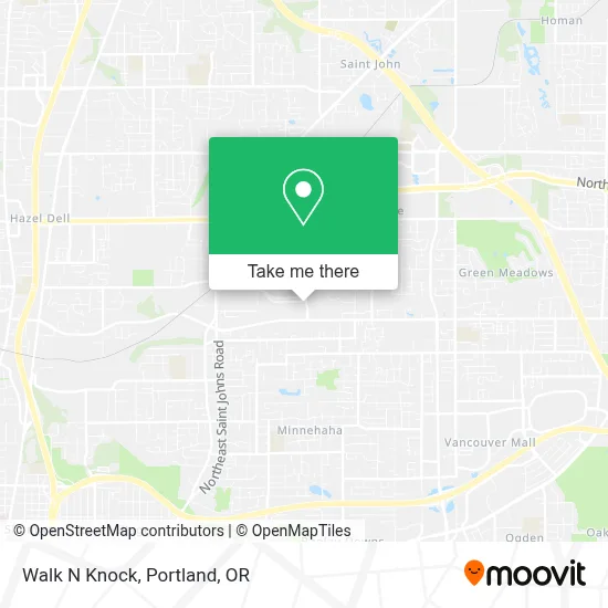 Walk N Knock map
