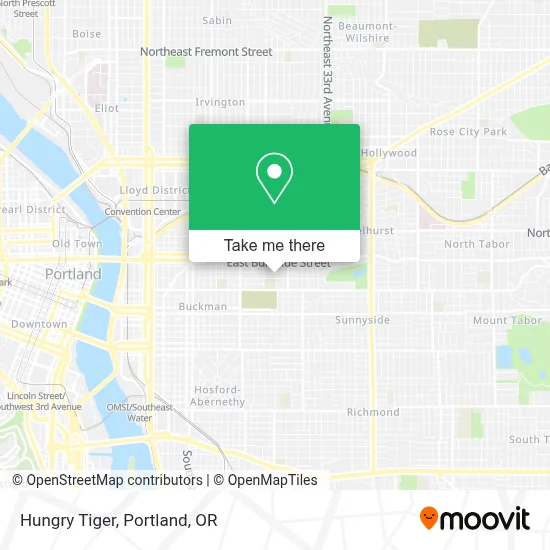 Hungry Tiger map