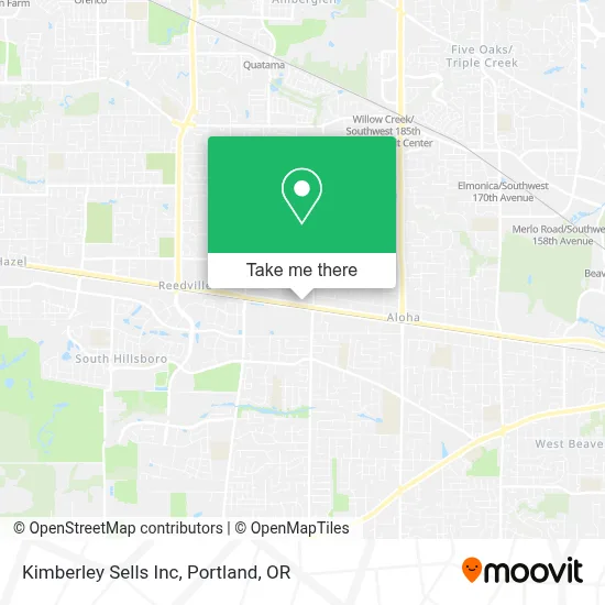 Kimberley Sells Inc map