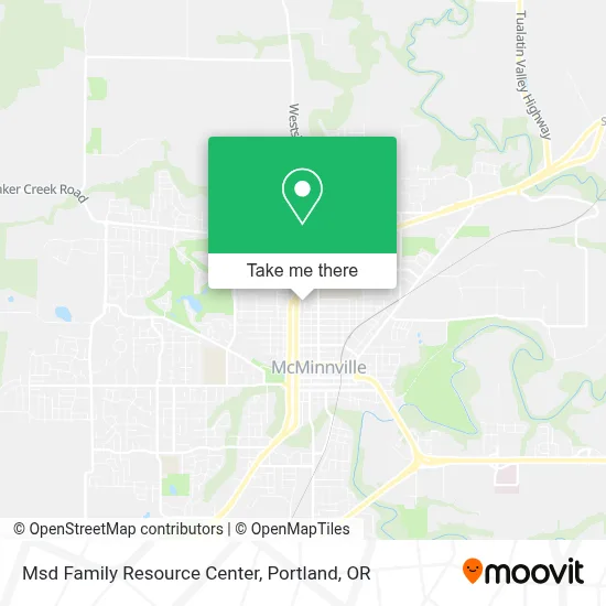 Msd Family Resource Center map