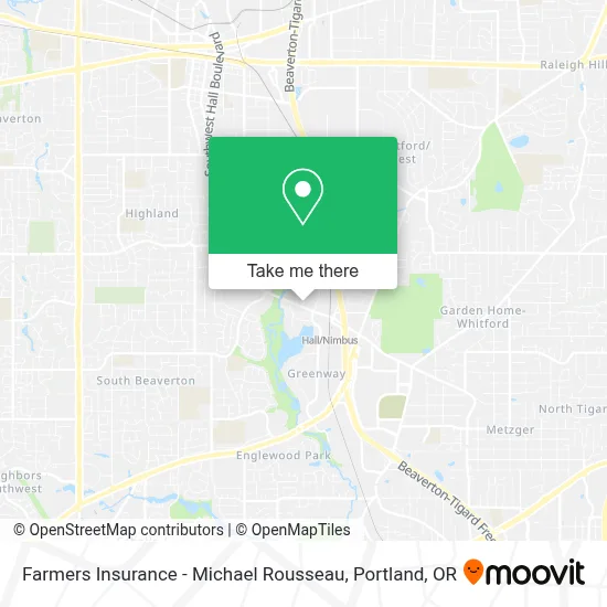 Farmers Insurance - Michael Rousseau map