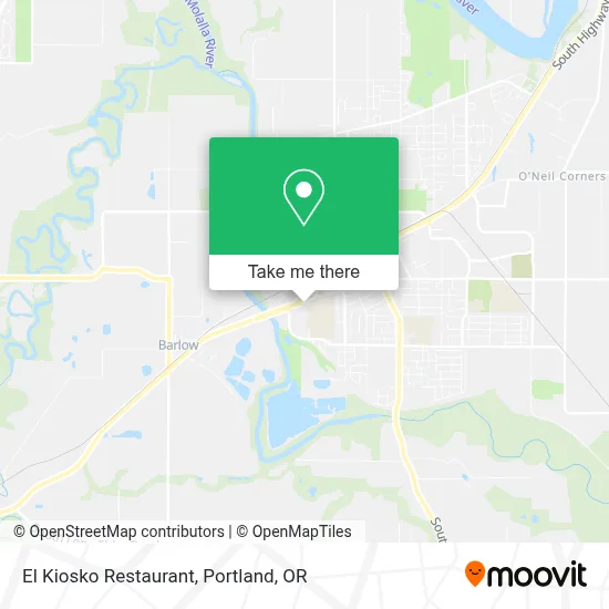 El Kiosko Restaurant map
