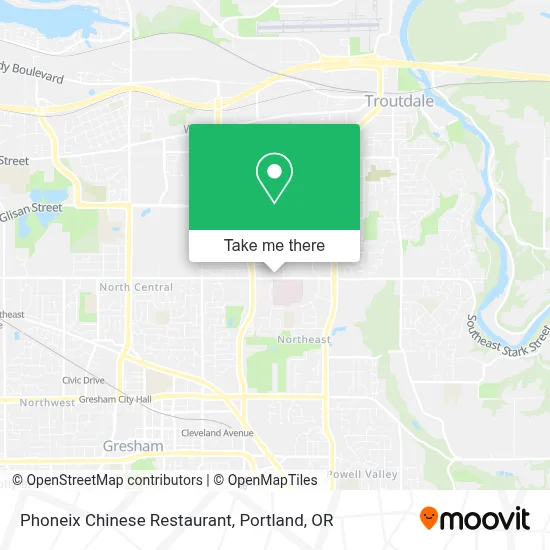 Phoneix Chinese Restaurant map