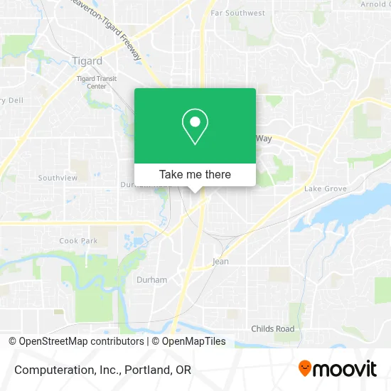 Computeration, Inc. map