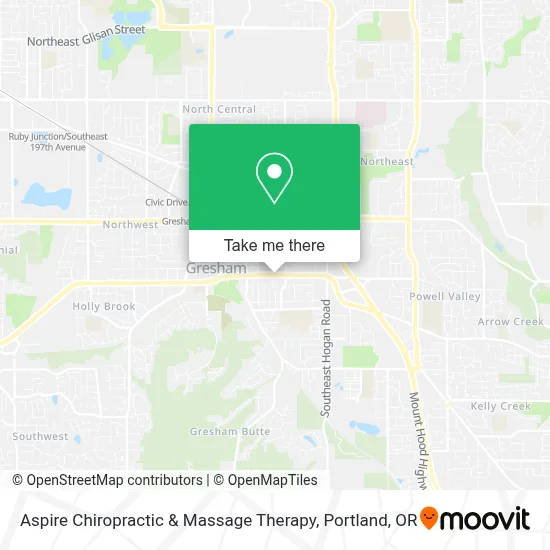 Aspire Chiropractic & Massage Therapy map
