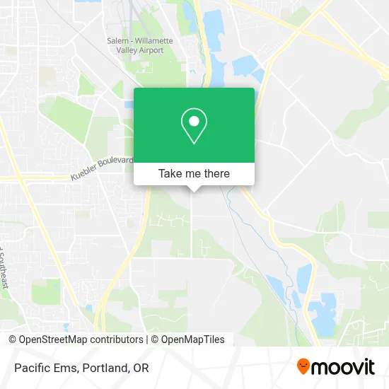 Pacific Ems map