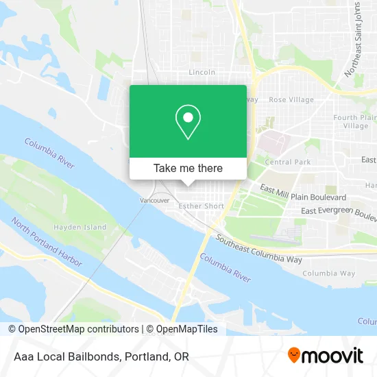 Aaa Local Bailbonds map