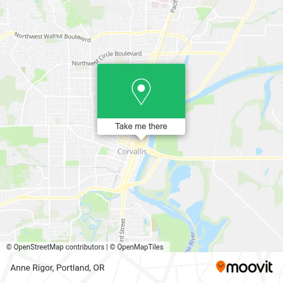 Anne Rigor map
