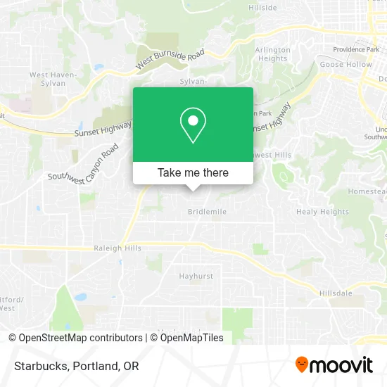 Starbucks map