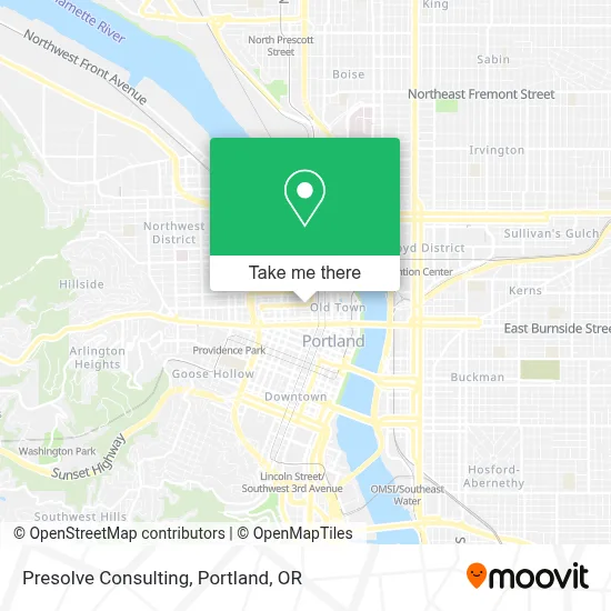 Presolve Consulting map