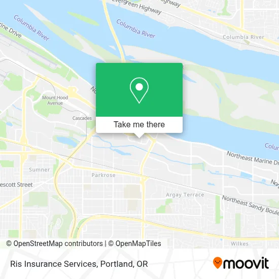 Ris Insurance Services map