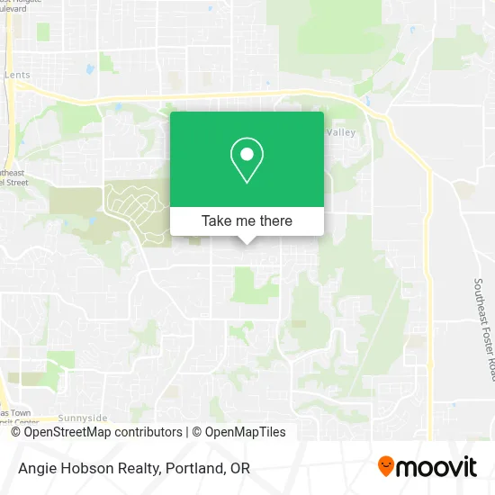 Angie Hobson Realty map