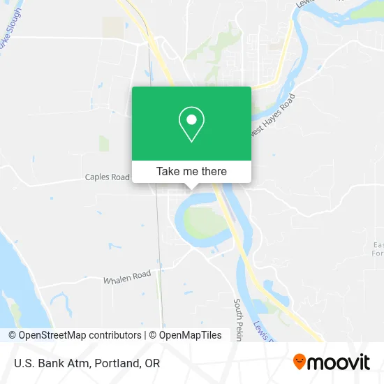 U.S. Bank Atm map