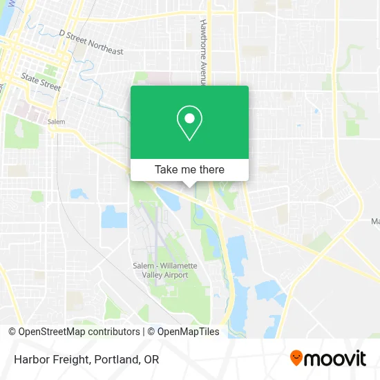 Harbor Freight map