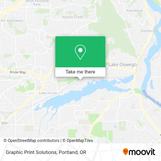 Graphic Print Solutions map