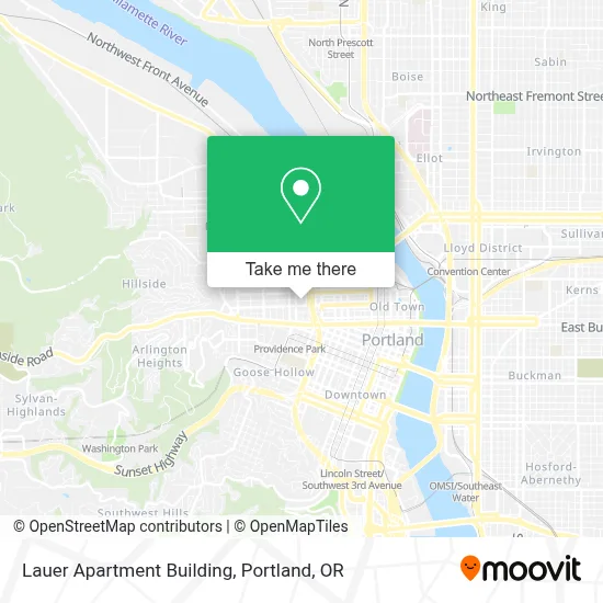 Lauer Apartment Building map